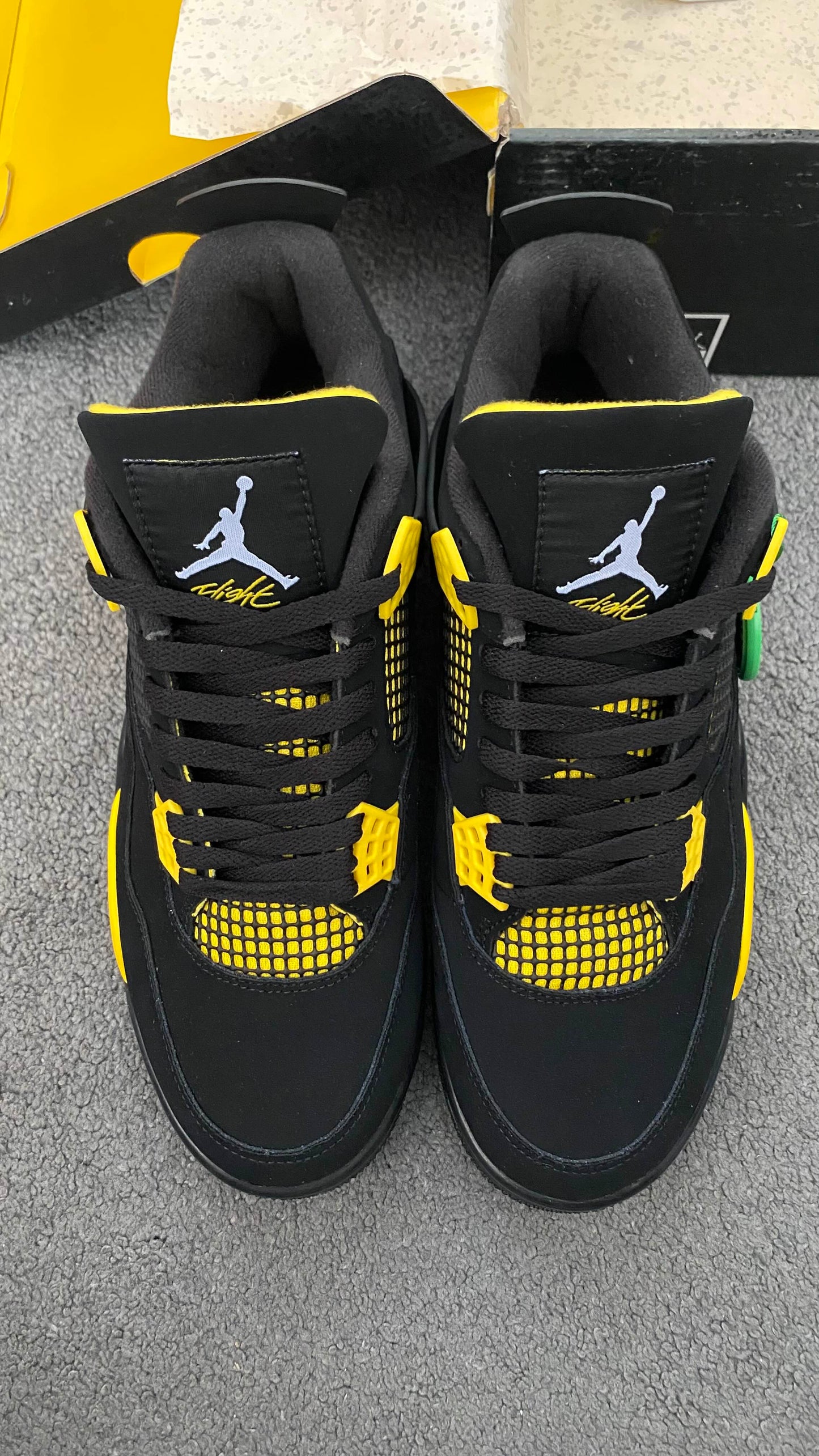Jordan 4 Yellow Thunders