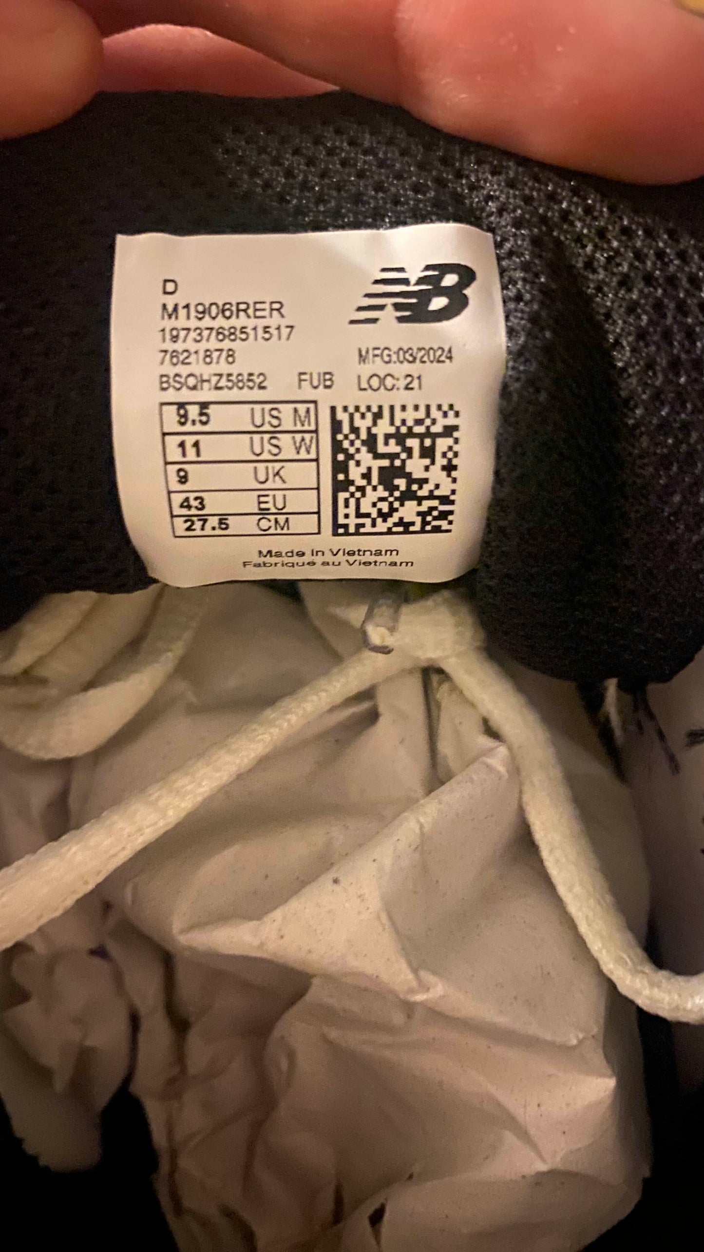 New Balance 1906R Grey/White