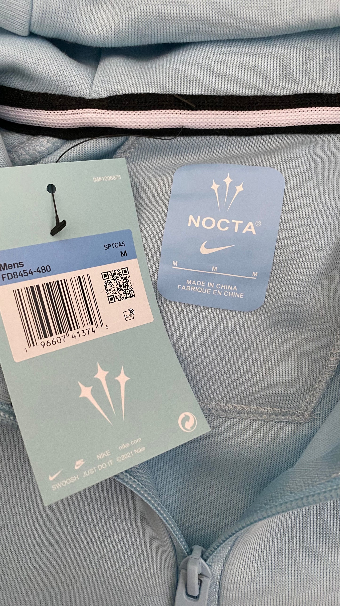 Baby Blue Nike Nocta Tech Fleece