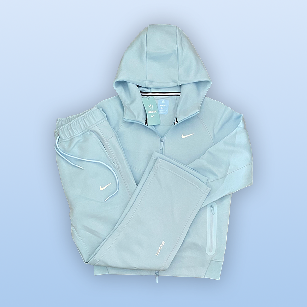 Baby Blue Nike Nocta Tech Fleece