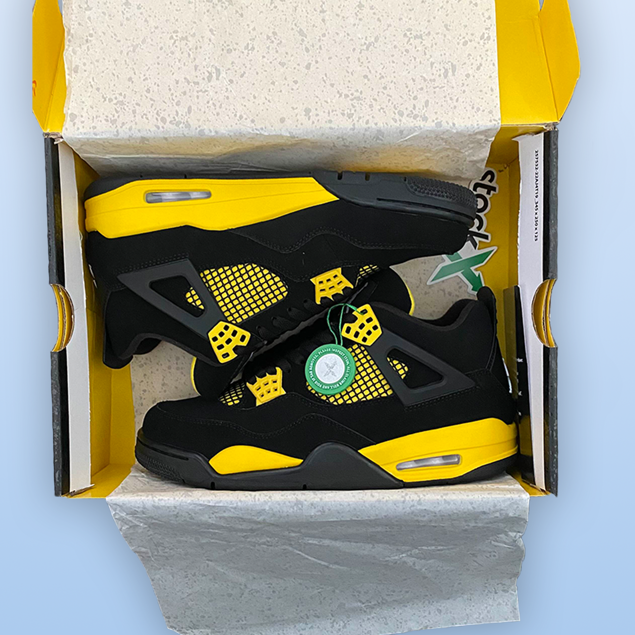 Jordan 4 Yellow Thunders