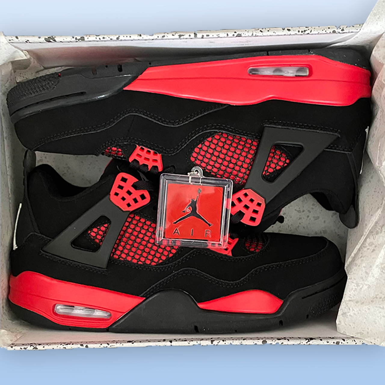 Jordan 4 Red Thunders