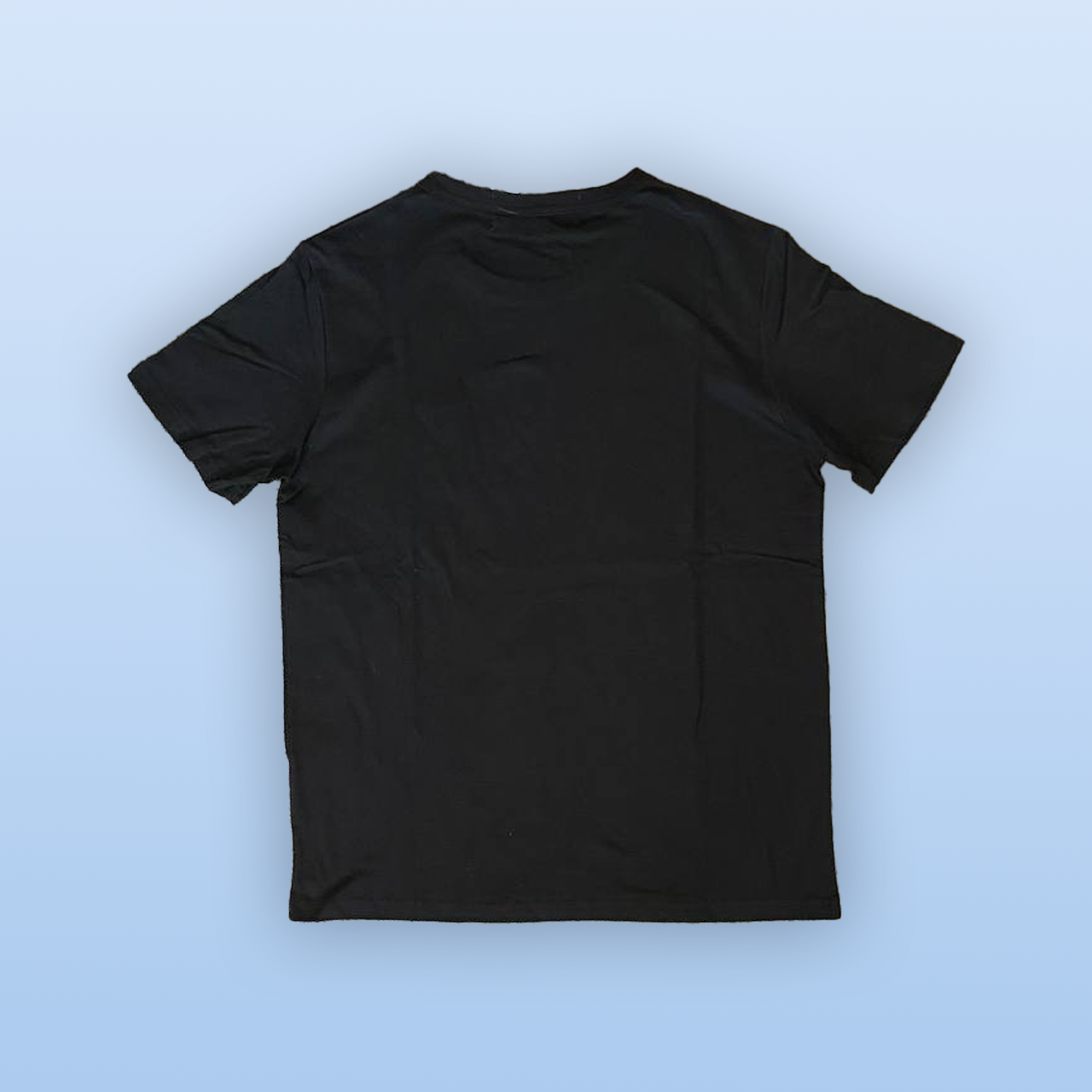 CDG White Heart Black Tee