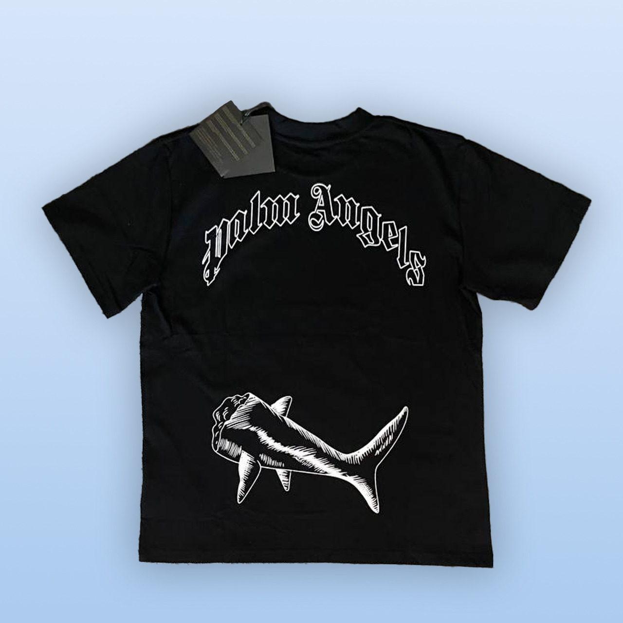 Black Palm Angels Half Shark TEE