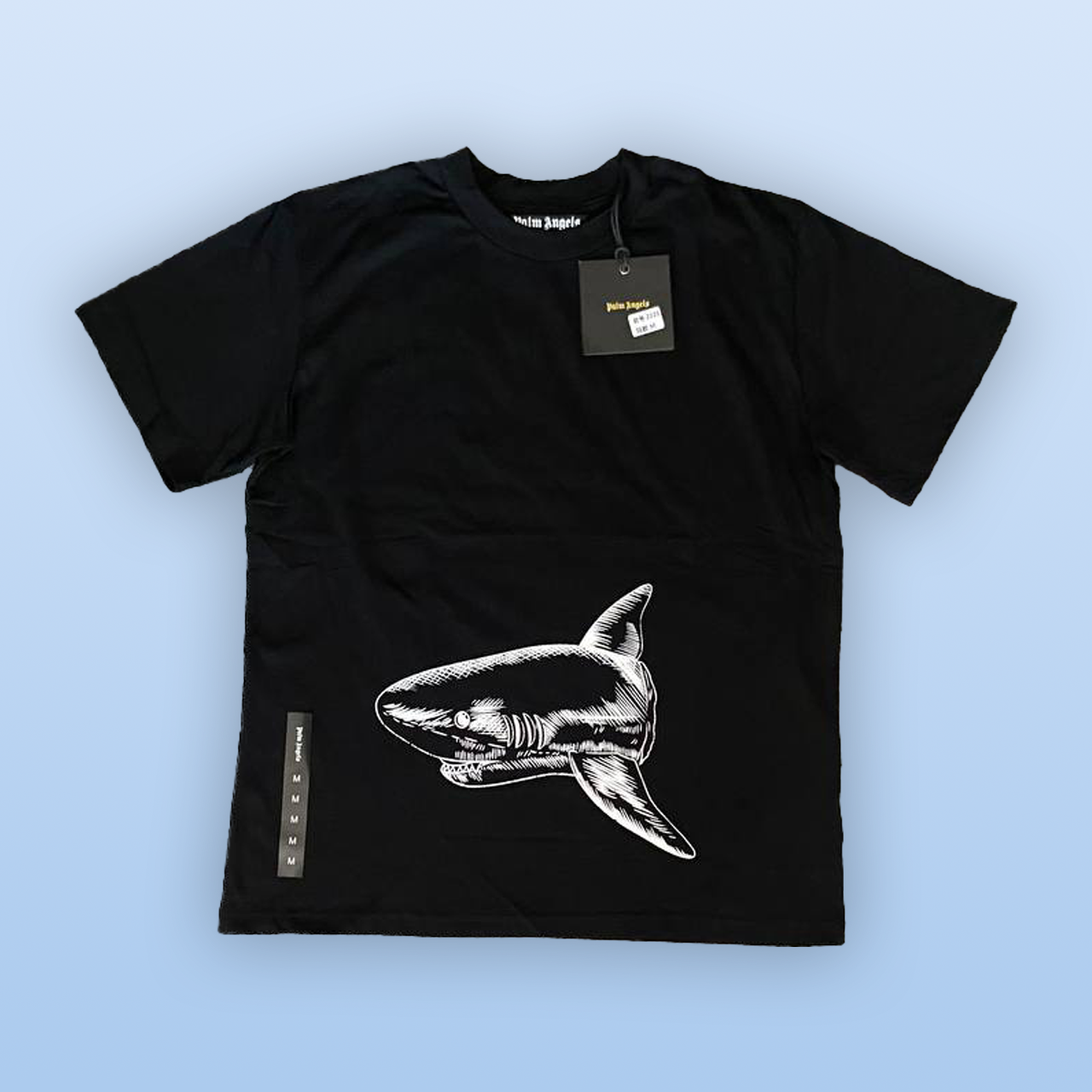 Black Palm Angels Half Shark TEE