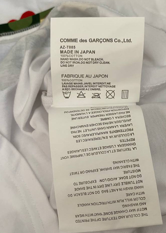CDG Camo Heart Tee