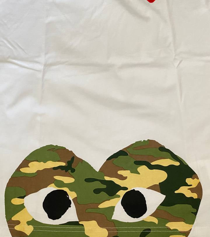 CDG Camo Heart Tee